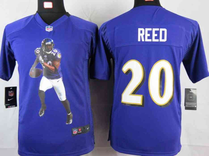 Limited Baltimore Ravens Kids Jersey-008