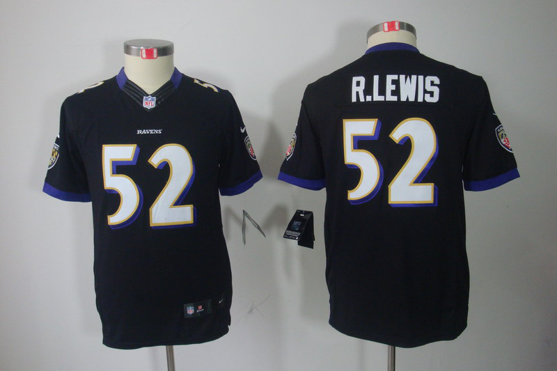 Limited Baltimore Ravens Kids Jersey-018