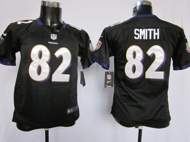 Limited Baltimore Ravens Kids Jersey-021