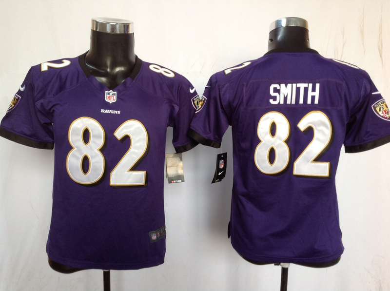 Limited Baltimore Ravens Kids Jersey-022