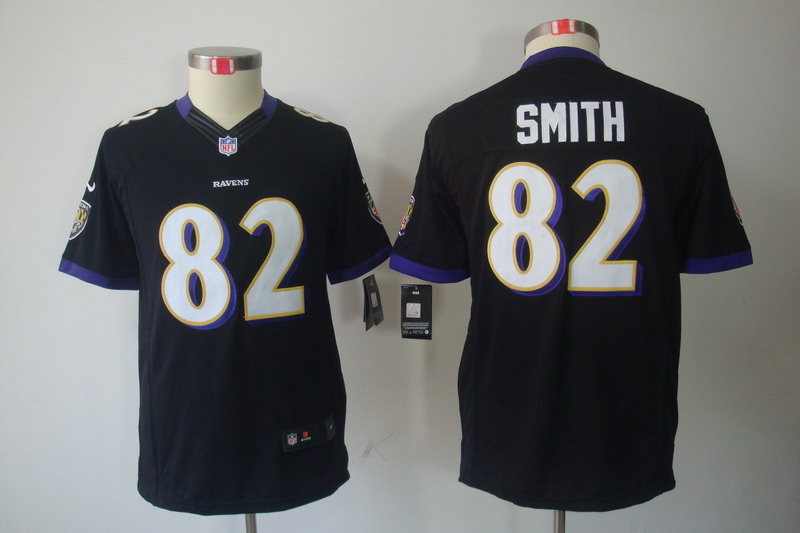 Limited Baltimore Ravens Kids Jersey-025