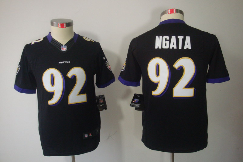 Limited Baltimore Ravens Kids Jersey-029