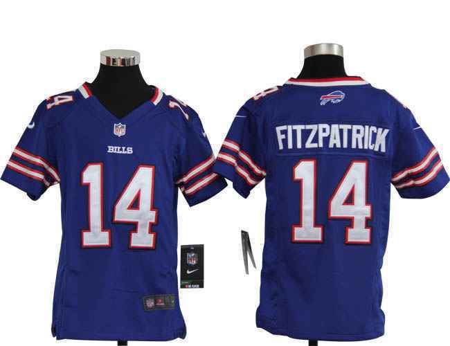 Limited Buffalo Bills Kids Jersey-009