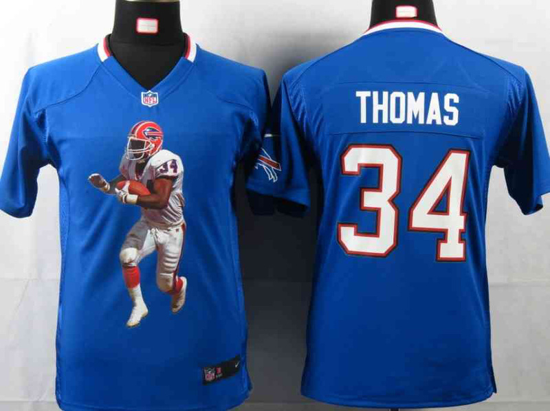 Limited Buffalo Bills Kids Jersey-014