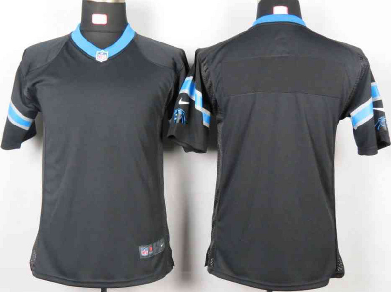 Limited Carolina Panthers Kids Jersey-001