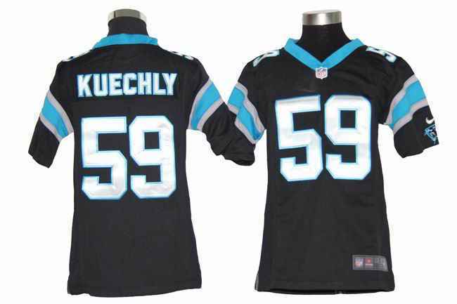 Limited Carolina Panthers Kids Jersey-012