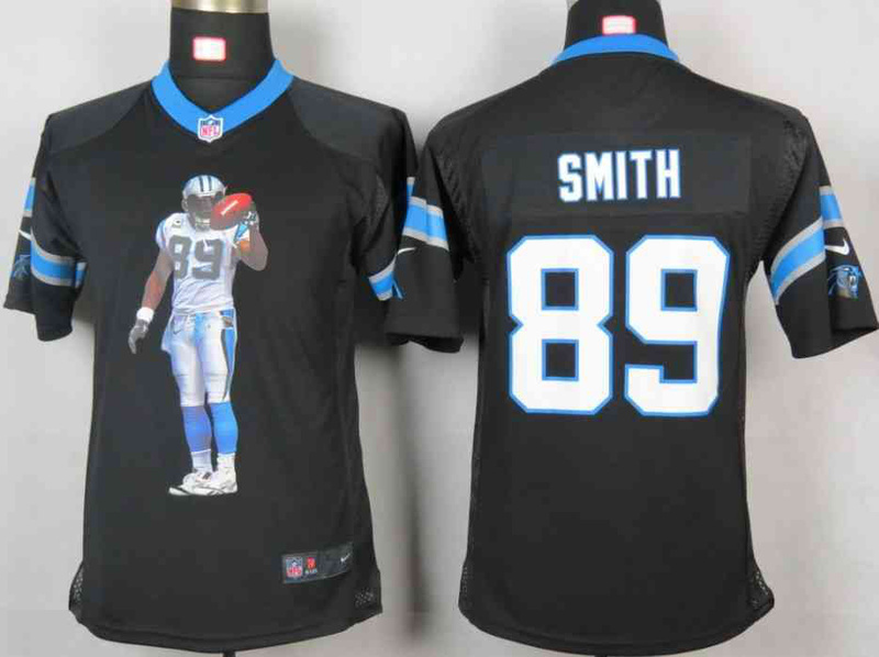 Limited Carolina Panthers Kids Jersey-014