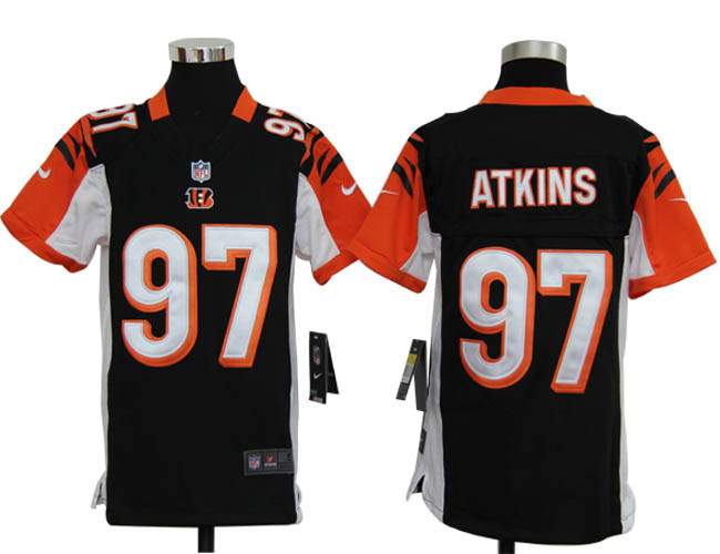 Limited Cincinnati Bengals Kids Jersey-010