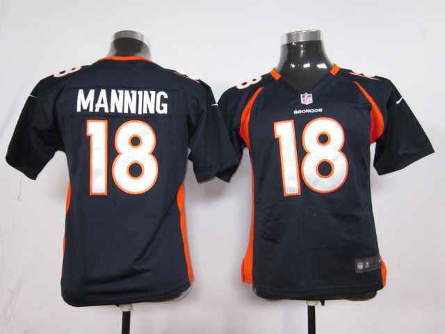 Limited Denver Broncos Kids Jersey-005