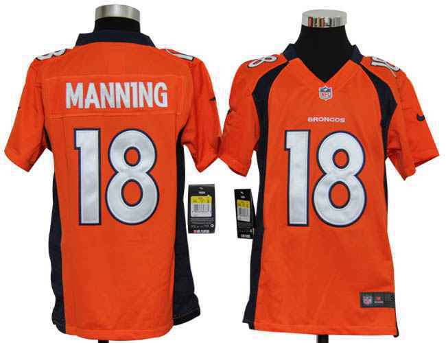 Limited Denver Broncos Kids Jersey-007