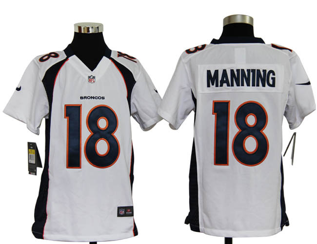 Limited Denver Broncos Kids Jersey-009