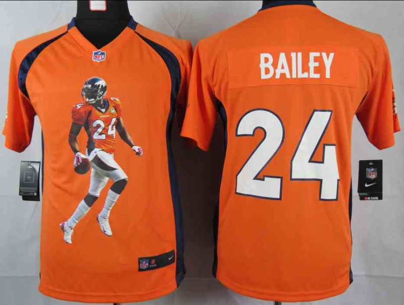 Limited Denver Broncos Kids Jersey-010