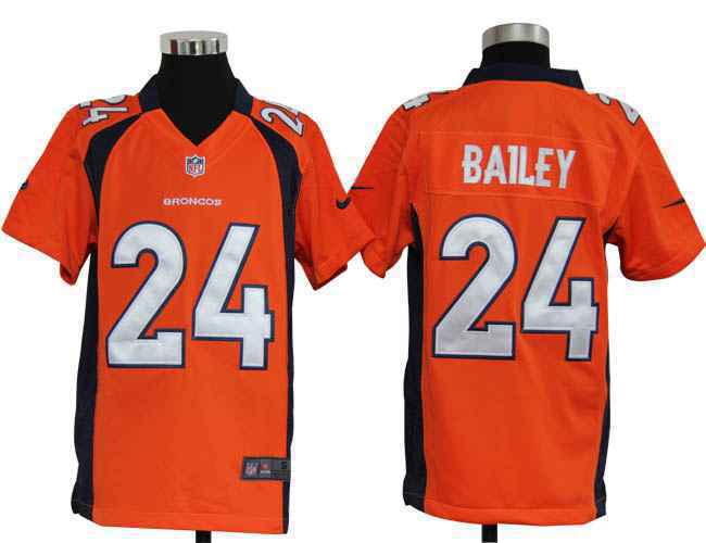 Limited Denver Broncos Kids Jersey-011