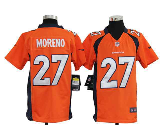 Limited Denver Broncos Kids Jersey-013