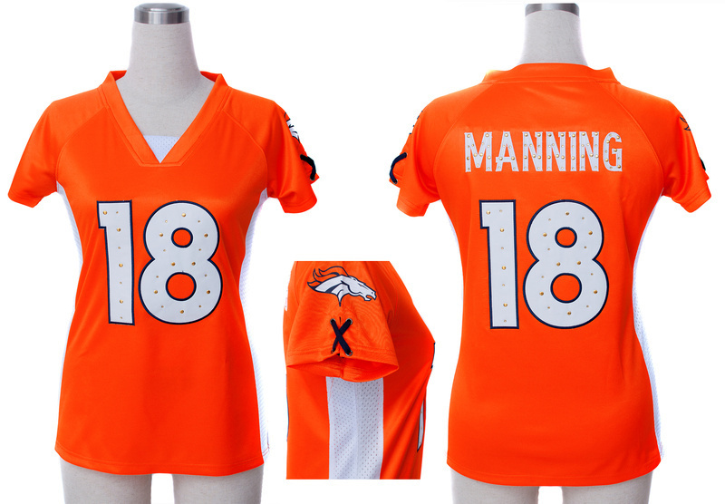 Limited Denver Broncos Women Jersey-010