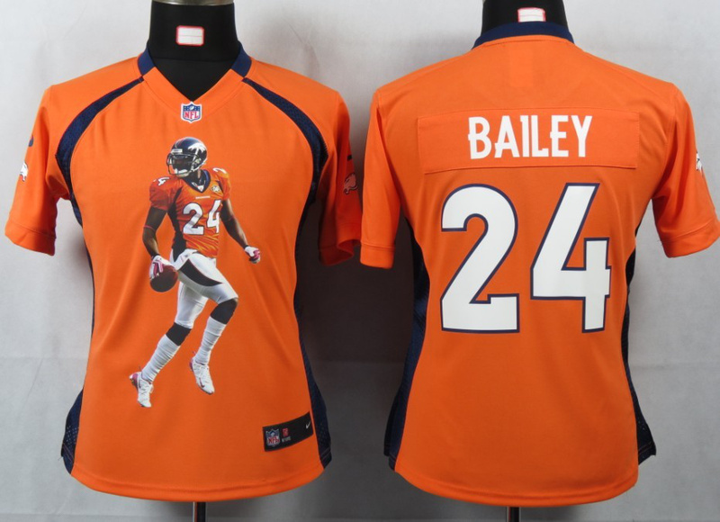 Limited Denver Broncos Women Jersey-016