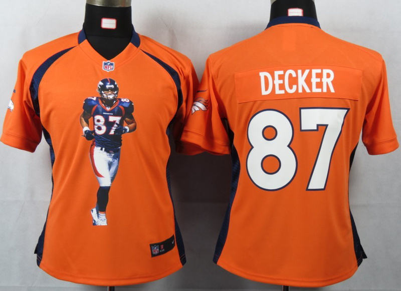 Limited Denver Broncos Women Jersey-041