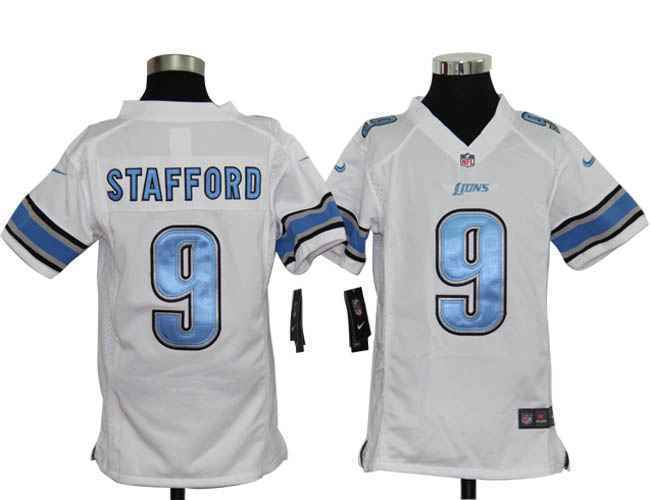 Limited Detriot Lions Kids Jersey-001