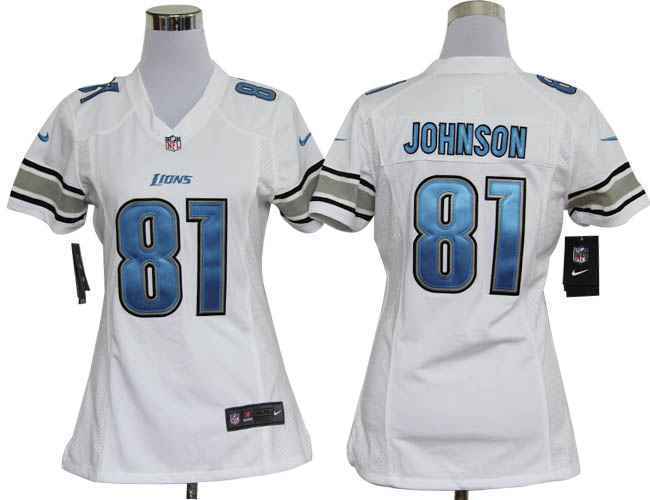 Limited Detriot Lions Women Jersey-007