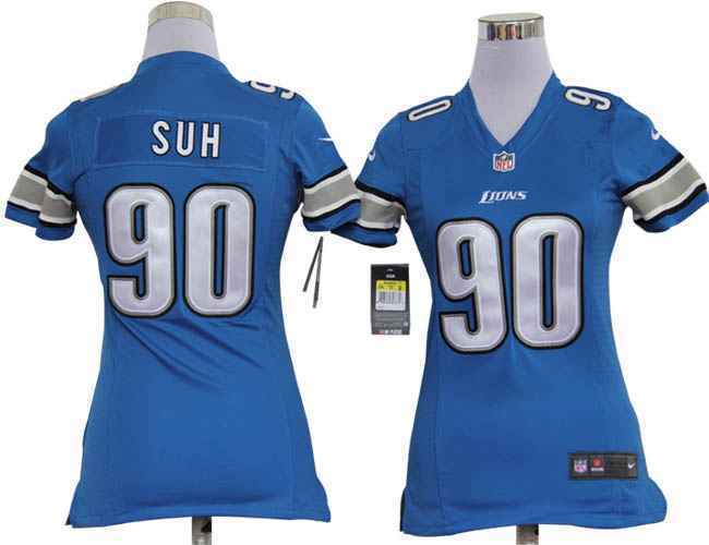 Limited Detriot Lions Women Jersey-009