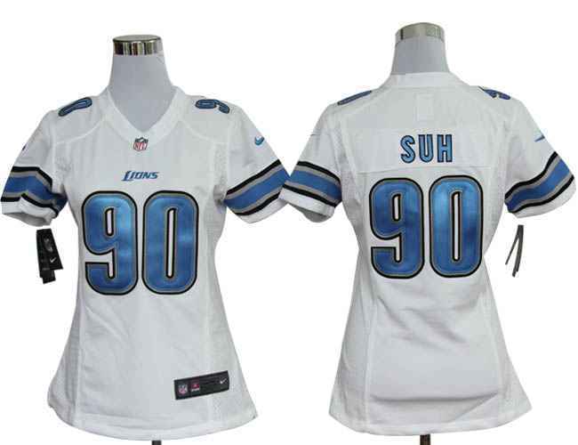 Limited Detriot Lions Women Jersey-010