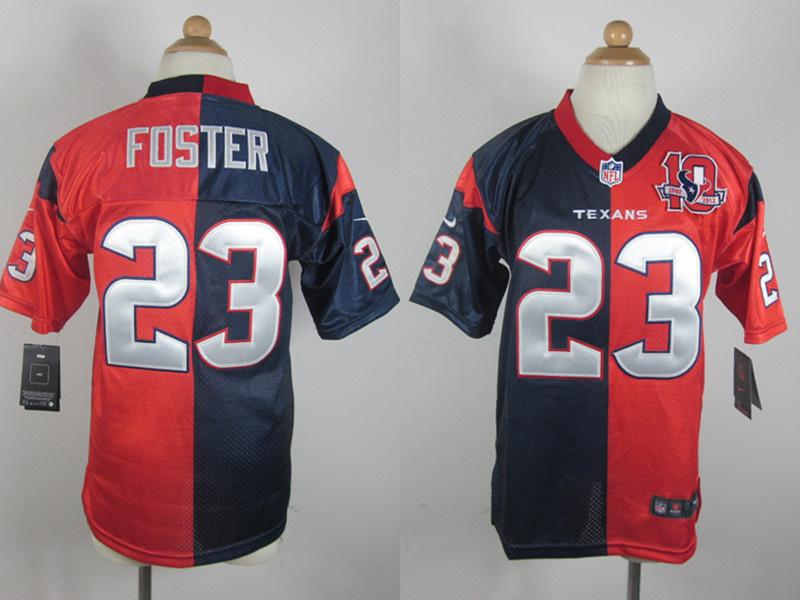 Limited Houston Texans Kids Jersey-005