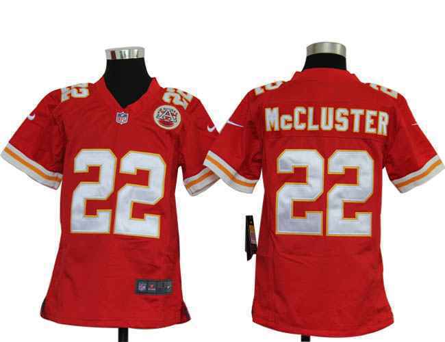 Limited Kansas City Chiefs Kids Jersey-002