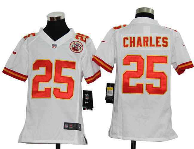 Limited Kansas City Chiefs Kids Jersey-003