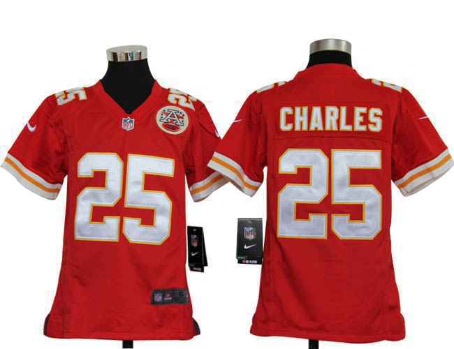 Limited Kansas City Chiefs Kids Jersey-004