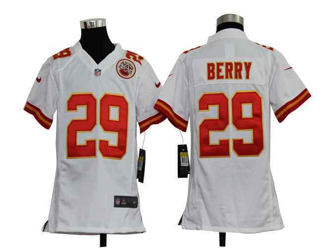 Limited Kansas City Chiefs Kids Jersey-005