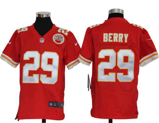 Limited Kansas City Chiefs Kids Jersey-006