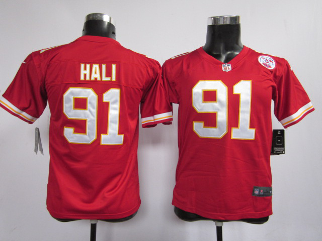 Limited Kansas City Chiefs Kids Jersey-011