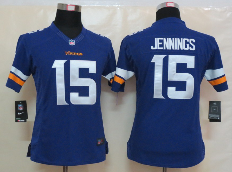 Limited Minnesota Vikings Women Jersey-005