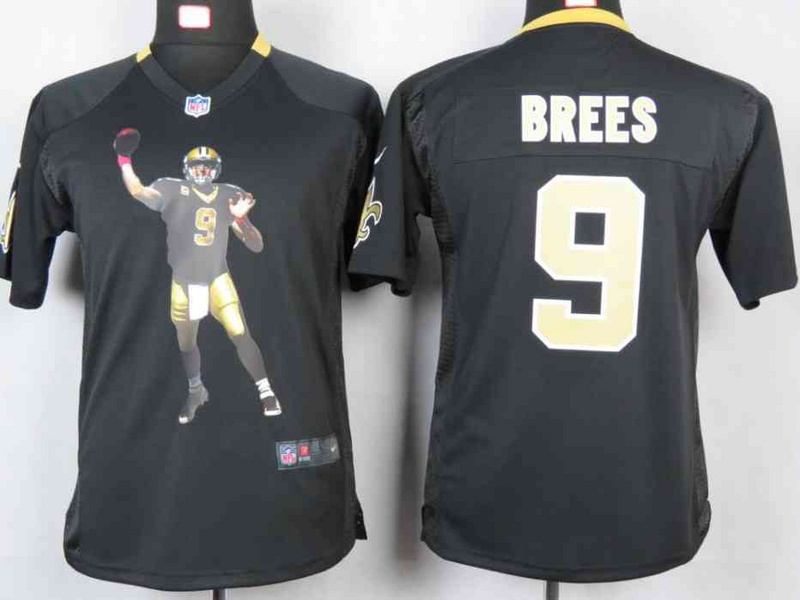 Limited New Orleans Saints Kids Jersey-003