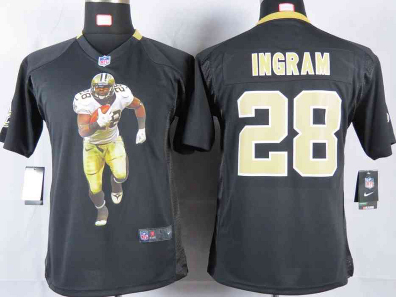 Limited New Orleans Saints Kids Jersey-008