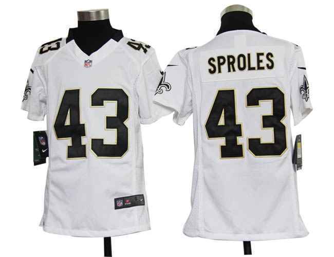 Limited New Orleans Saints Kids Jersey-011