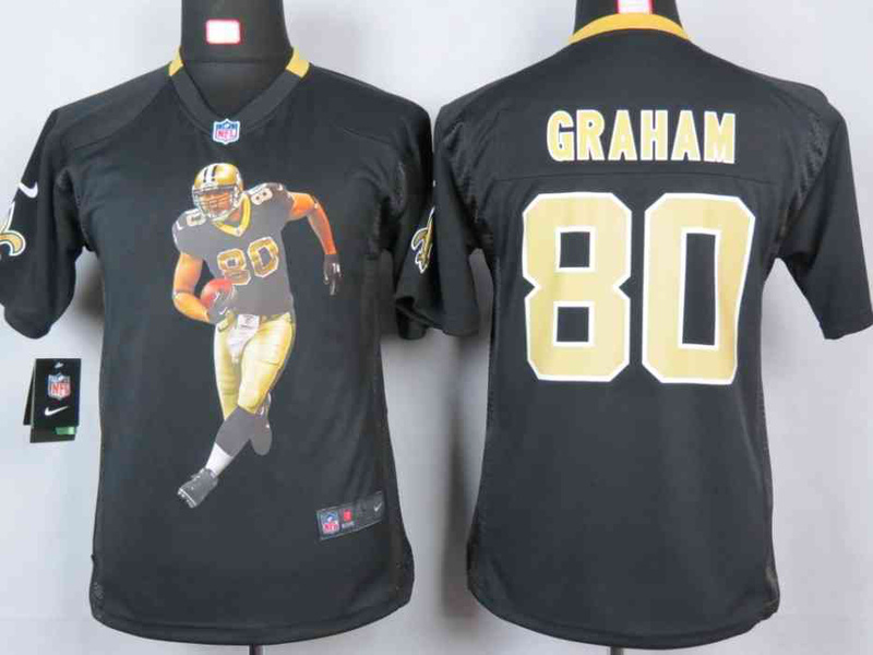 Limited New Orleans Saints Kids Jersey-016