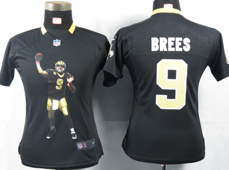 Limited New Orleans Saints Women Jersey-005