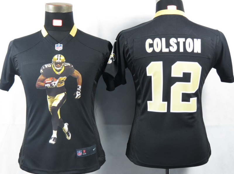 Limited New Orleans Saints Women Jersey-008