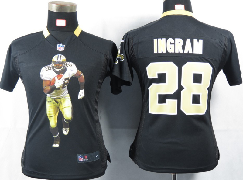 Limited New Orleans Saints Women Jersey-011