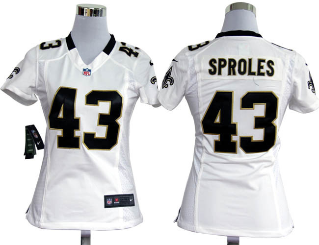 Limited New Orleans Saints Women Jersey-014