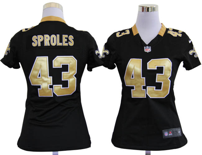 Limited New Orleans Saints Women Jersey-015