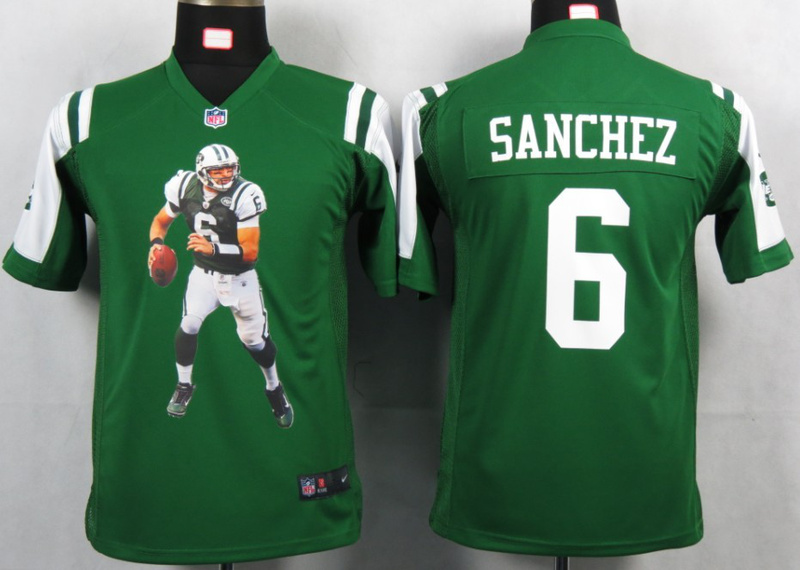 Limited New York Jets Kids Jersey-003