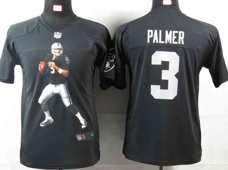 Limited Oakland Raiders Kids Jersey-002