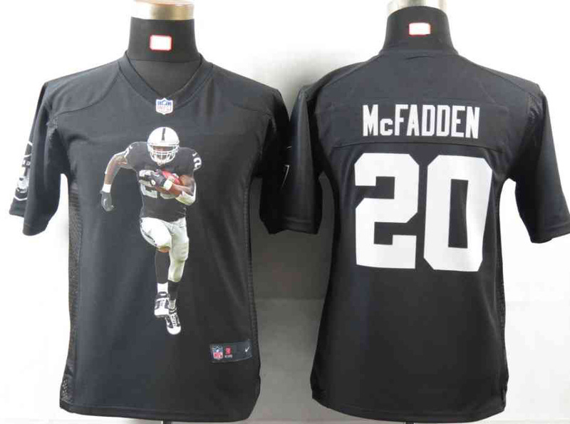 Limited Oakland Raiders Kids Jersey-005