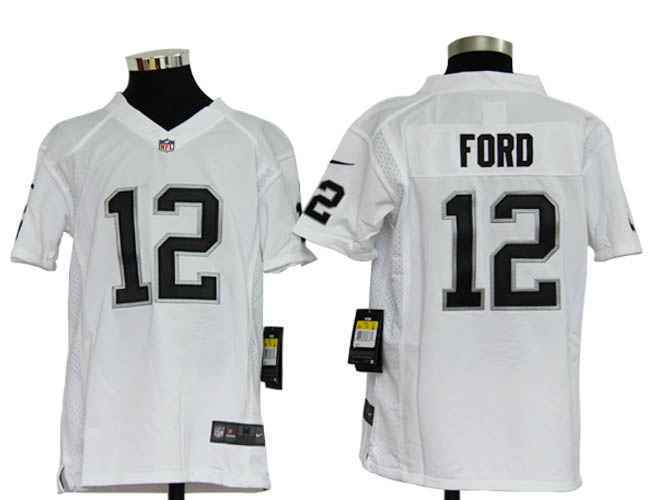 Limited Oakland Raiders Kids Jersey-011