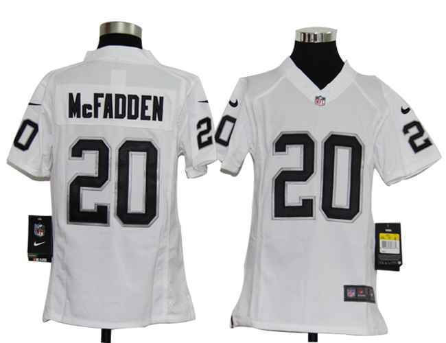 Limited Oakland Raiders Kids Jersey-014