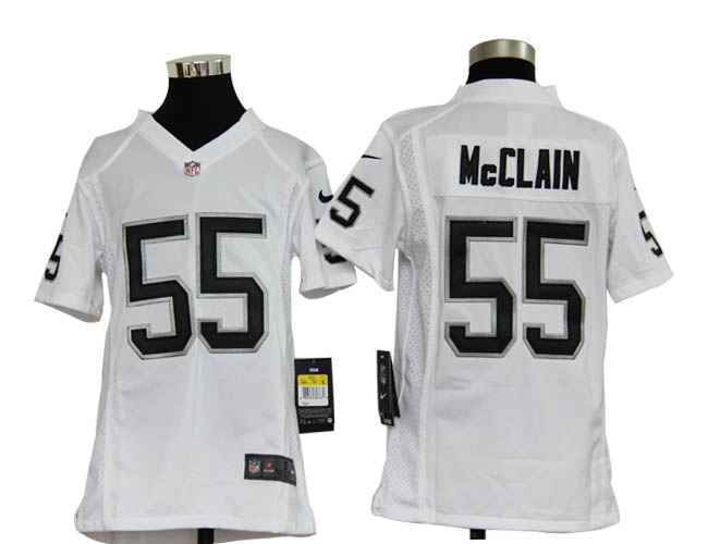 Limited Oakland Raiders Kids Jersey-015