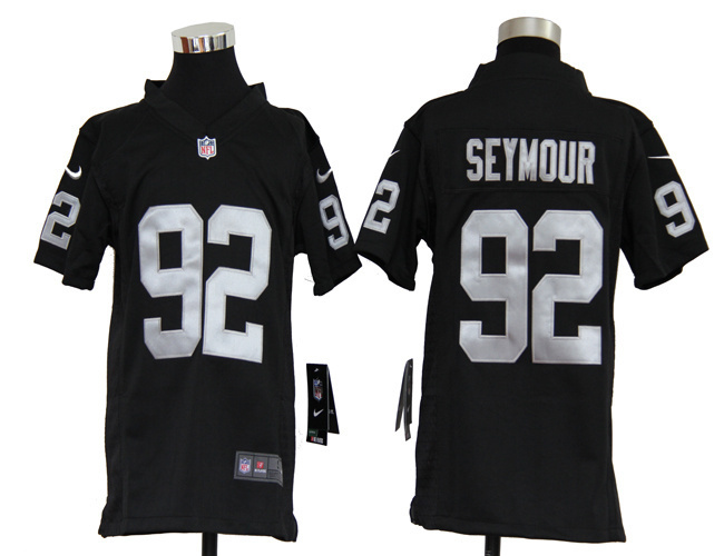 Limited Oakland Raiders Kids Jersey-017