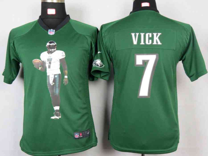 Limited Philadelphia Eagles Kids Jersey-003